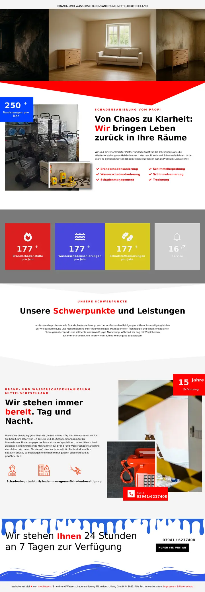 Screenshot der Website BW-MIT